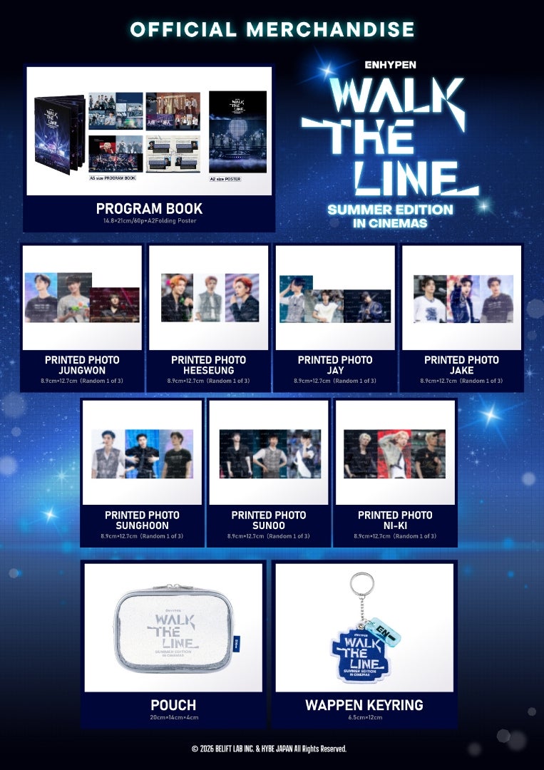 ENHYPEN WTL IN SUMMER EDITION IN CINEMAS グッズ | みいのブログ