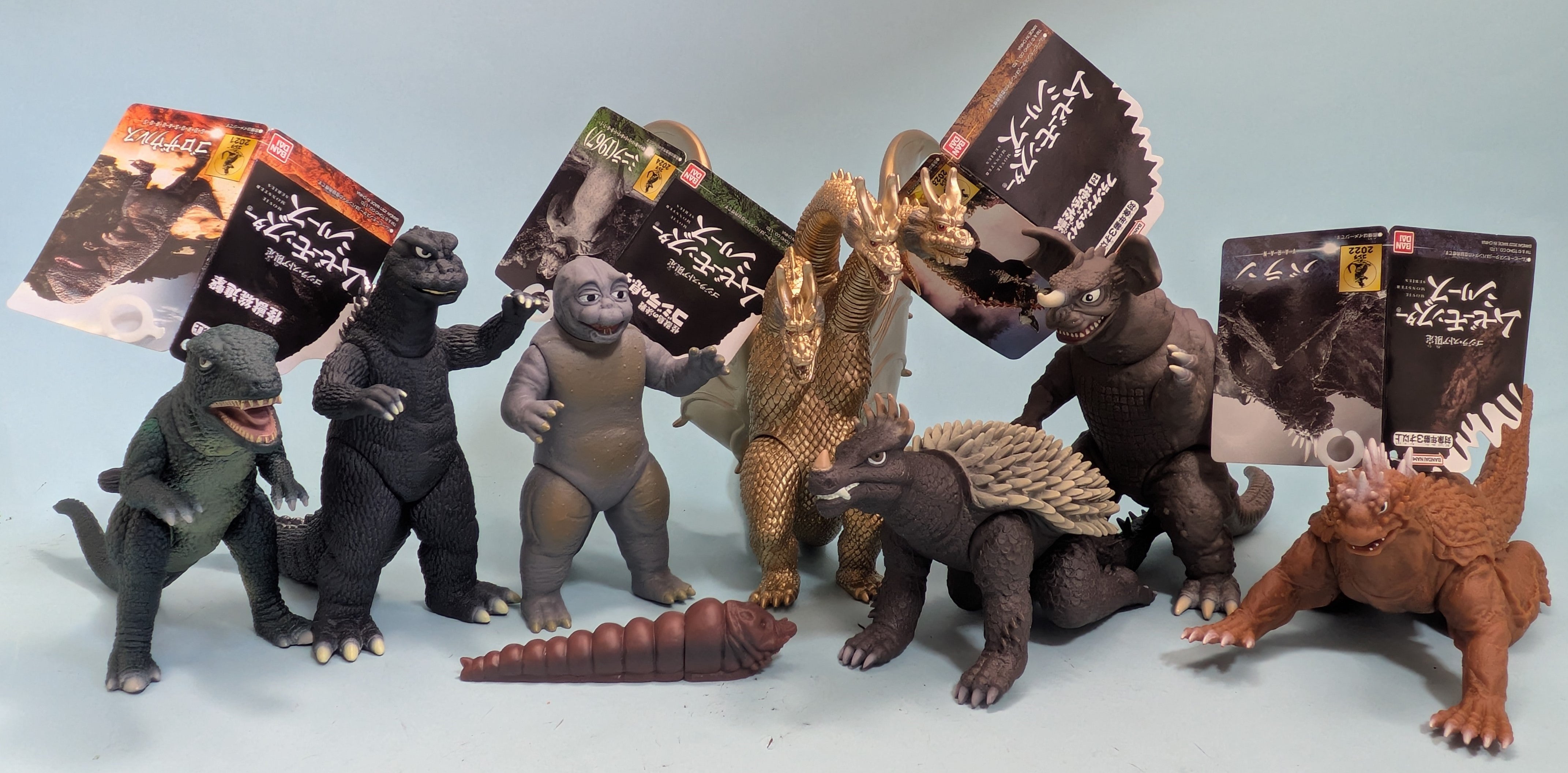 プレミアムバンダイ限定】怪獣総進撃セット キター(ﾟ∀ﾟ)ー【ムービー