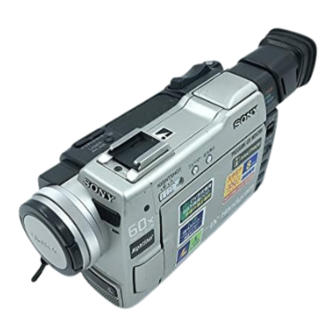 SONY HANDYCAM VISION DCR-TRV9 OPERATING INSTRUCTIONS MANUAL Pdf