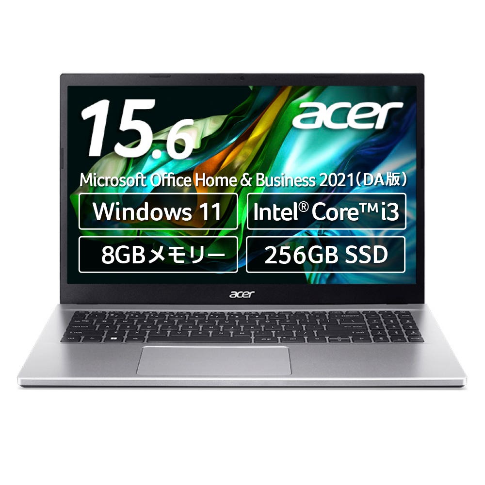 Acer ノートパソコン Aspire 3 Windows 11 インテル Core i3 8GB