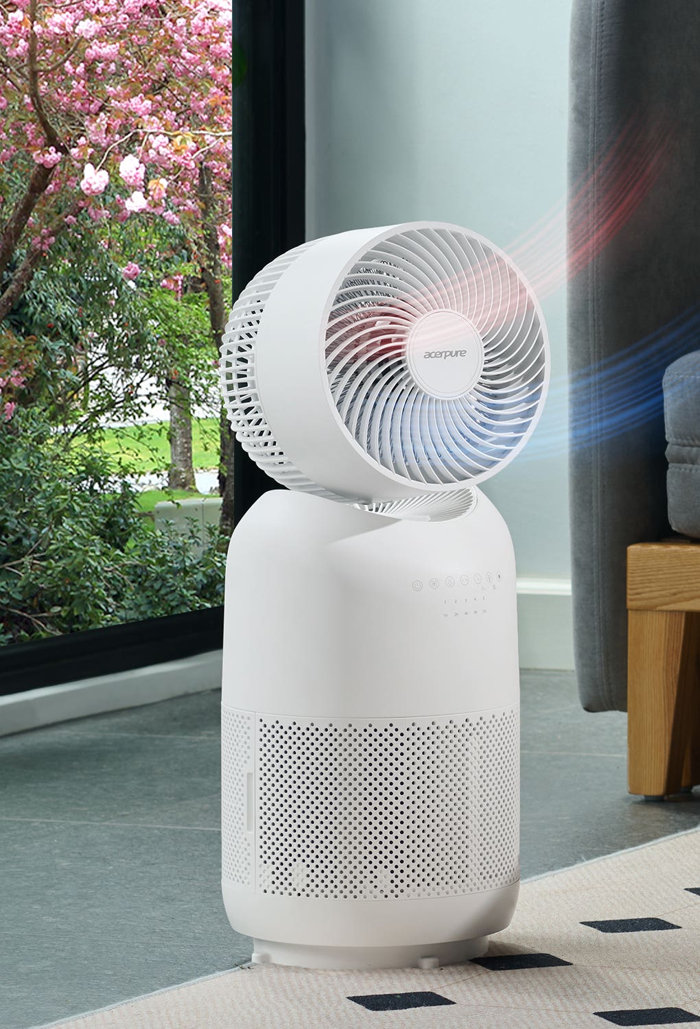 空気清浄機 ヒーター サーキュレーター ナイトライト Acerpure Cool