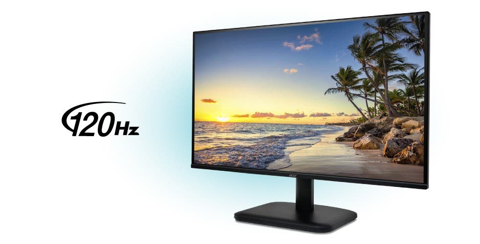 Acer モニター 23.8インチ フルHD 非光沢 IPS 120Hz 1ms(VRB) sRGB 99