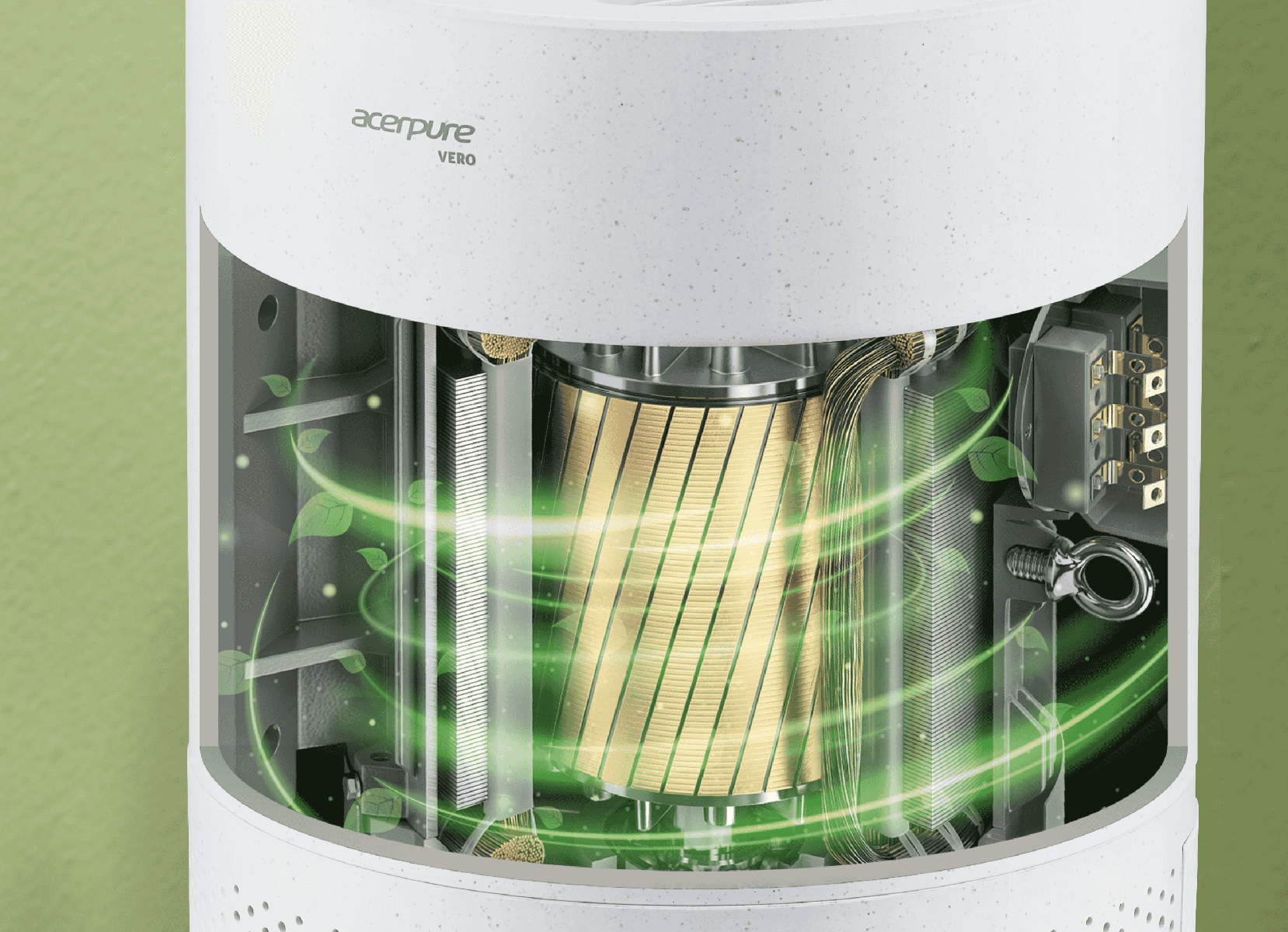 空気清浄機 Acerpure Pro Vero エイサーピュア 直径25cm コンパクト 30