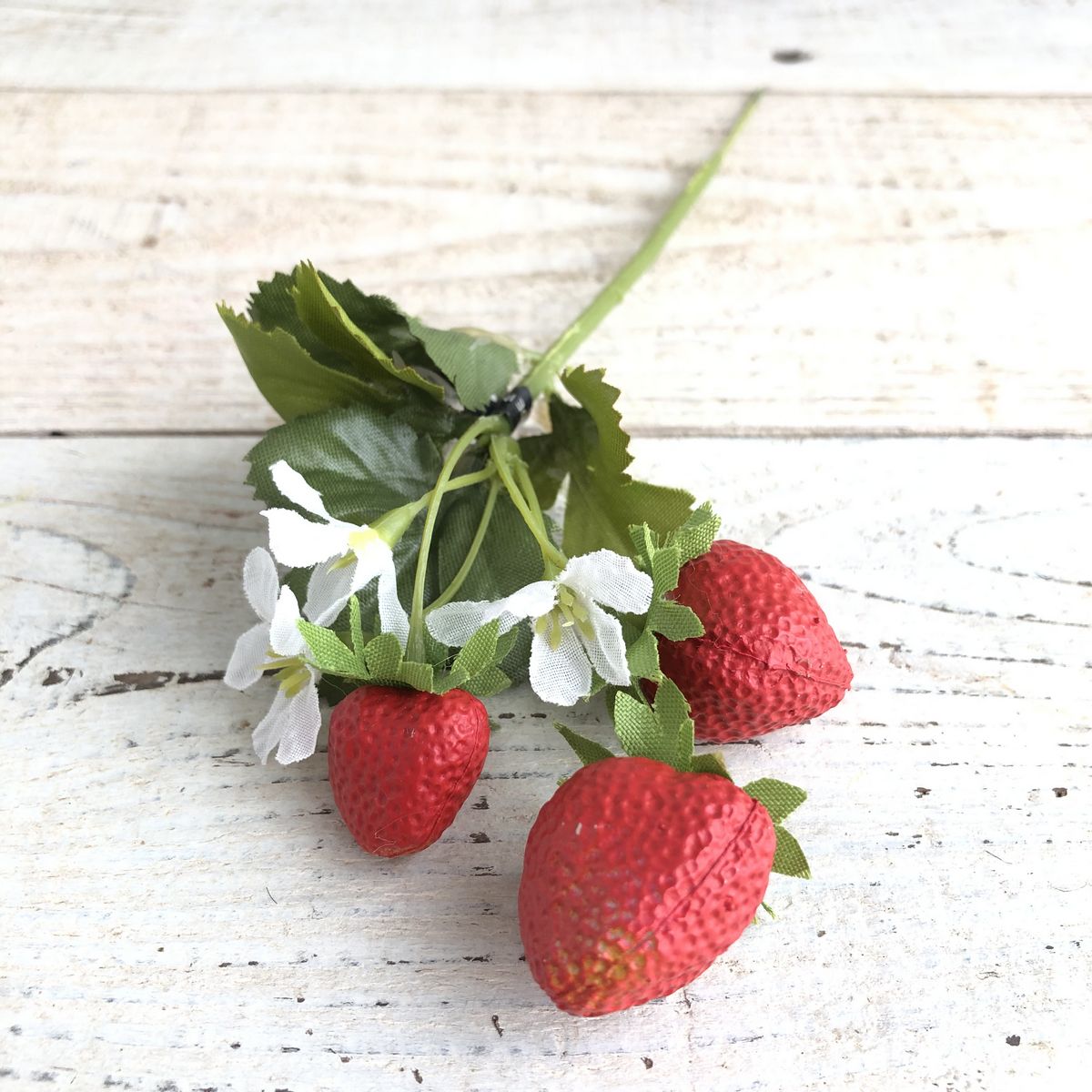 即日☆【造花】アスカ/ミニストロベリーピック レッド/A-49018-2 - 花