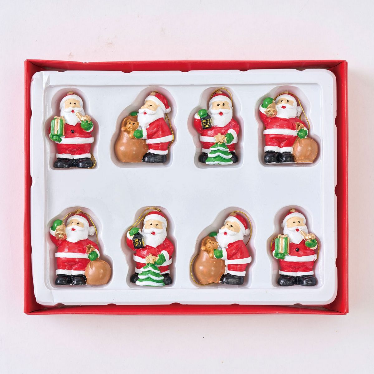 東京堂/サンタギフトオーナメント レッド/XO000478 - 花材通販はなどん