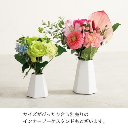 HEADS/フロットンスタンディングブーケラッピングM-1/ホワイト(10枚