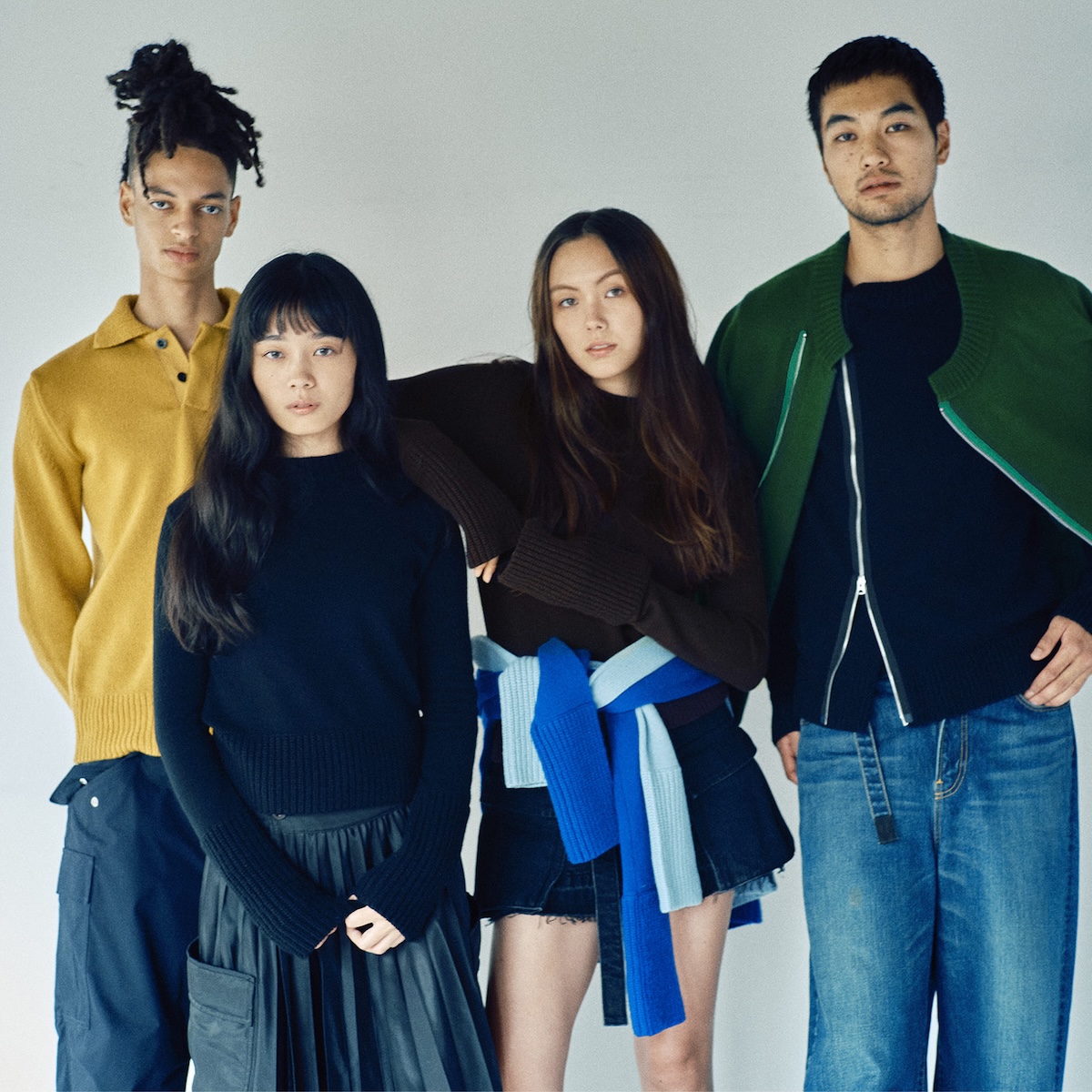 HONEYEE.COM | sacai が新作ウールニットコレクションのビジュアルを公開