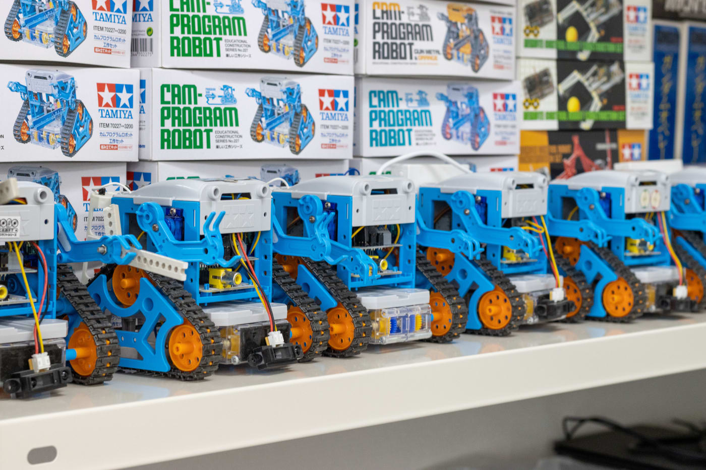 タミヤロボットスクール ロボット工作×プログラミングの本格学習が魅力