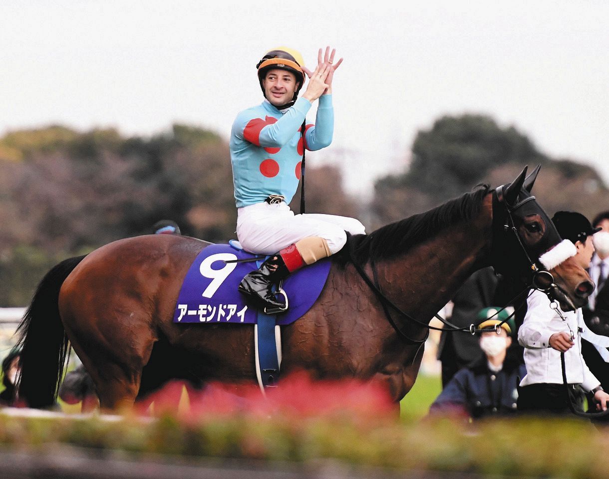 アーモンドアイの8冠達成に鞍上ルメールも目は真っ赤…「あまり
