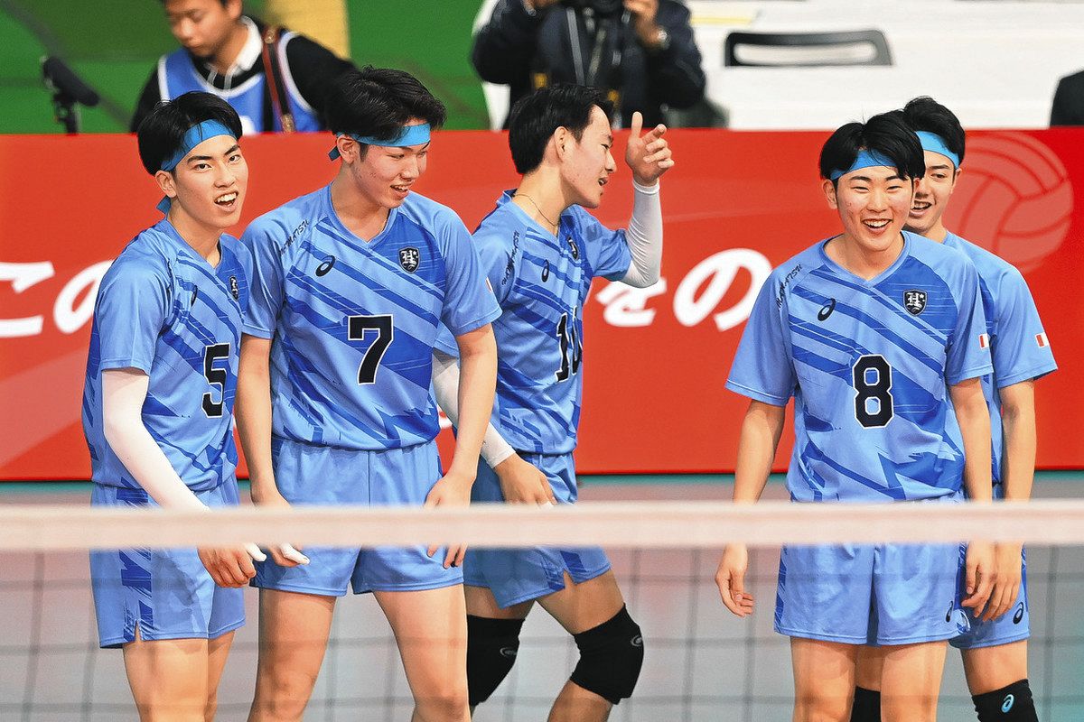 全日本バレーボール高校選手権大会＞ 男子・浜松修学舎初戦突破 女子