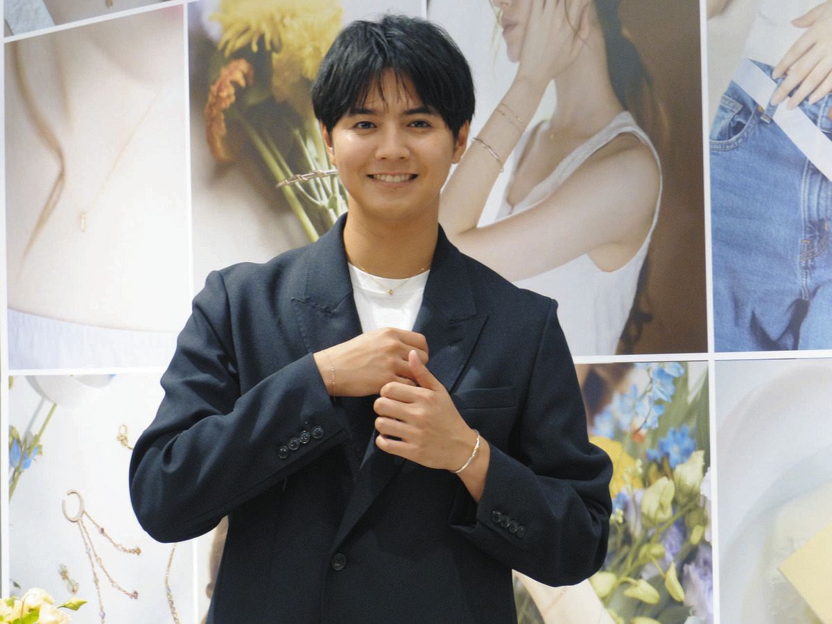 片寄涼太、誕生日29日からジュエリーブランドのポップアップ開催 31歳