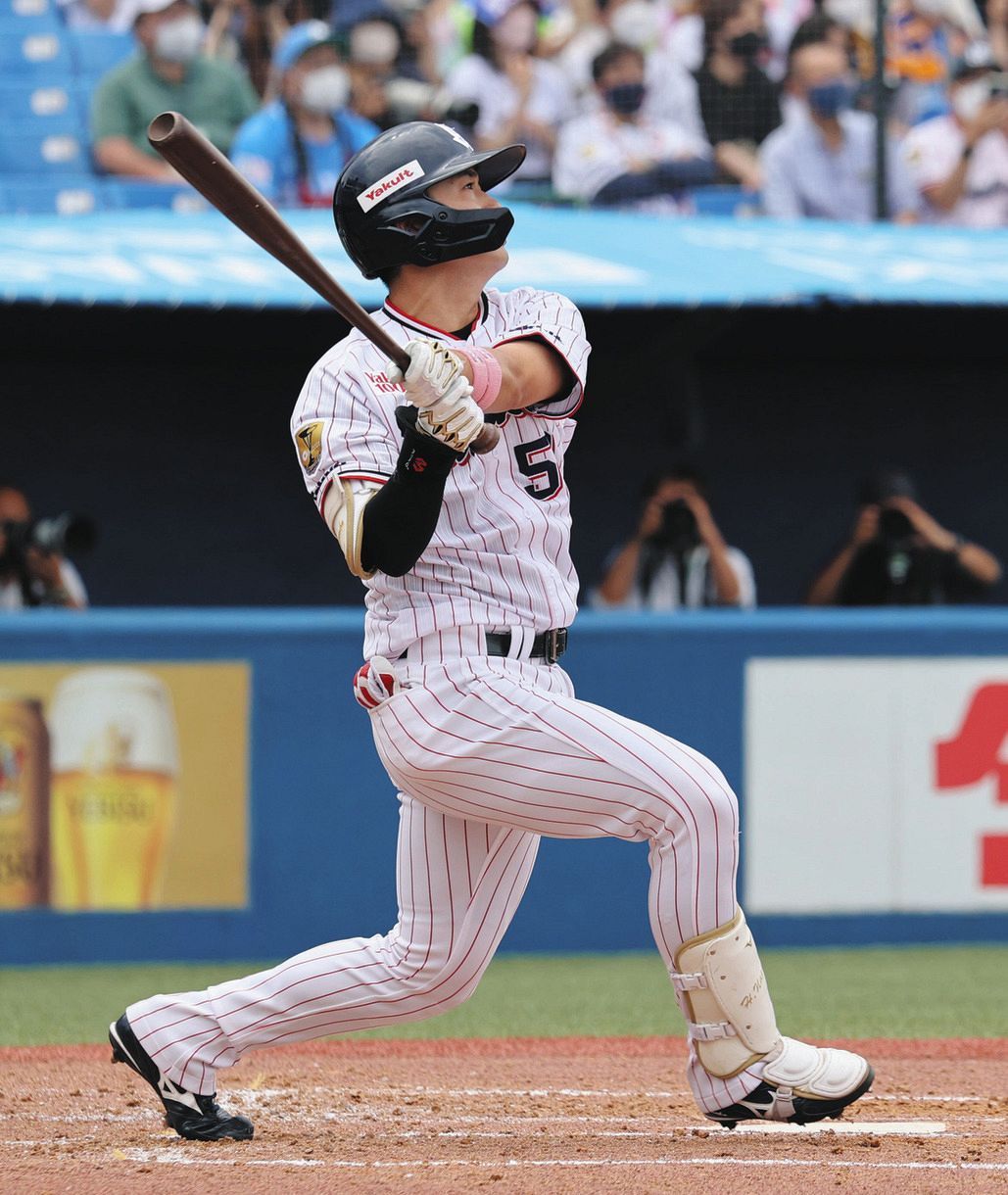 先制犠飛に勝ち越し打、20歳・長岡秀樹がバットで貢献「最悪、三振だけ