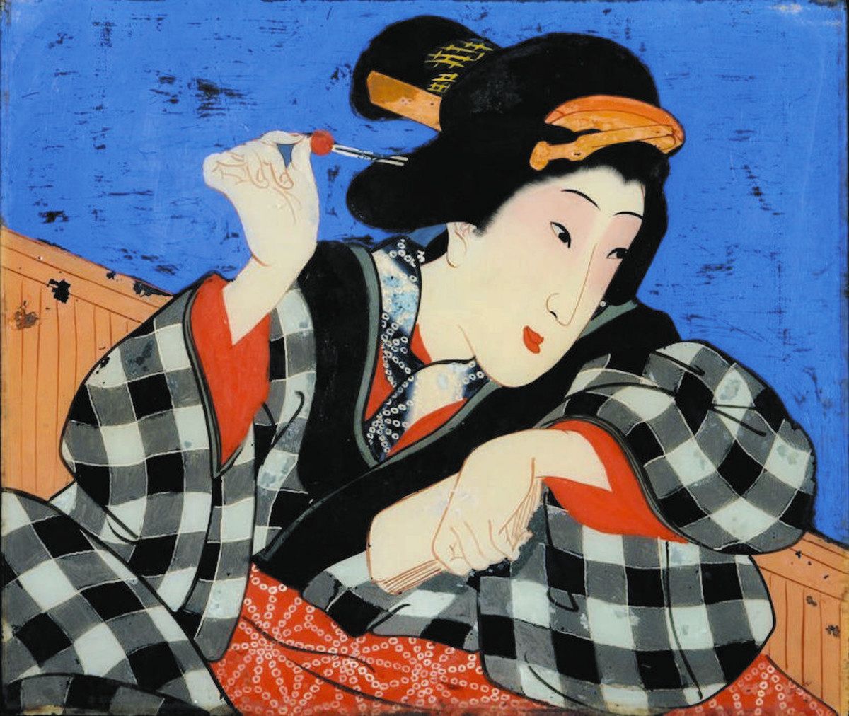 大（だい）ガラス絵（え）展（てん）」（中（ちゅう））：中日新聞