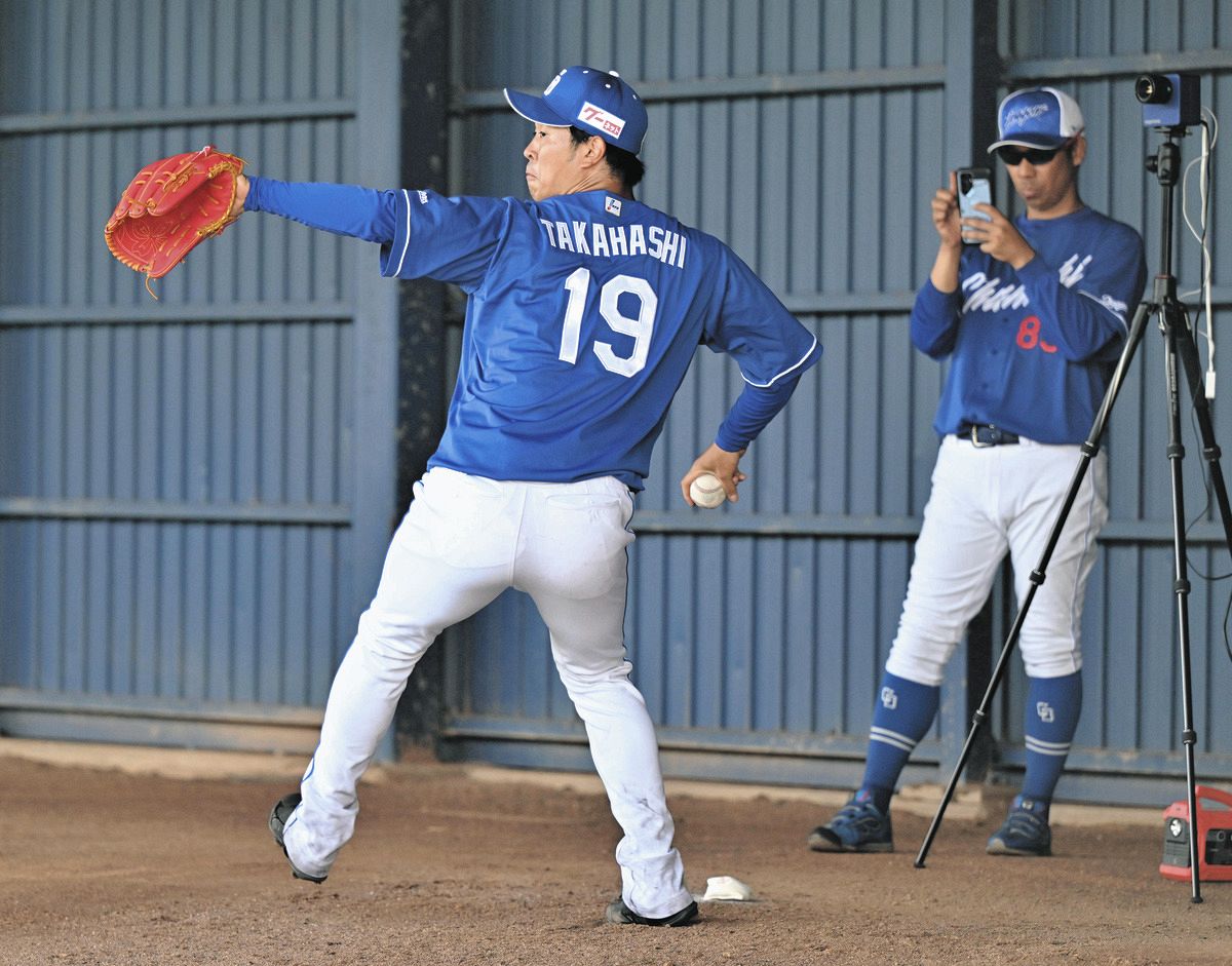 中日】高橋宏斗、フォーム再構築へブルペンで150球「数値的に見たら今