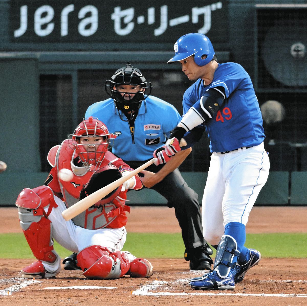 中日・加藤匠馬、久々のスタメンマスクで今季初マルチ安打「得点に