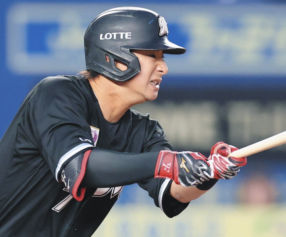 ロッテ・藤岡裕大、右肩痛で登録抹消 吉井監督「バットスイングのとき