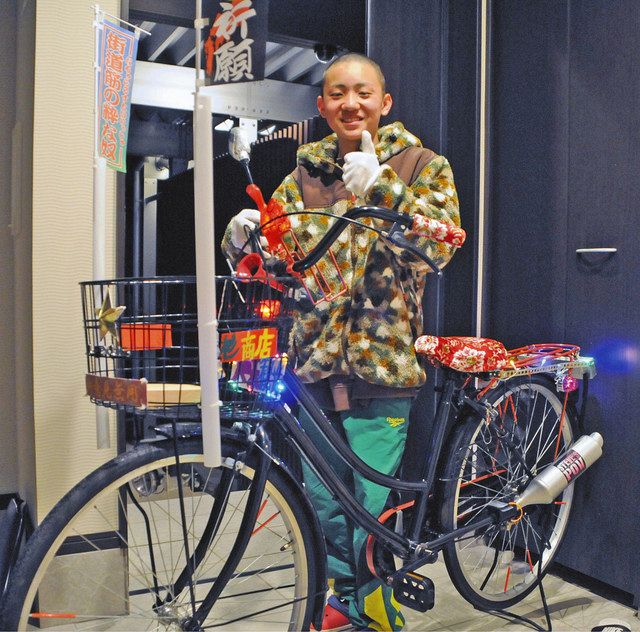 デコチャリ”製作 突っ走る 坂井の中学生 デコトラに憧れ ：日刊県民福井Web