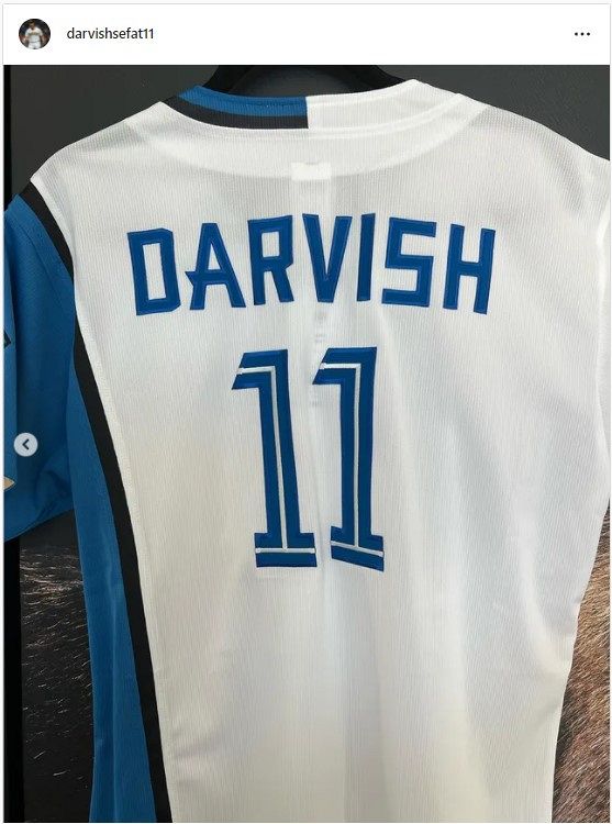 写真】ダルビッシュは似合う！日本ハムの新ユニホーム 背中には…：中日