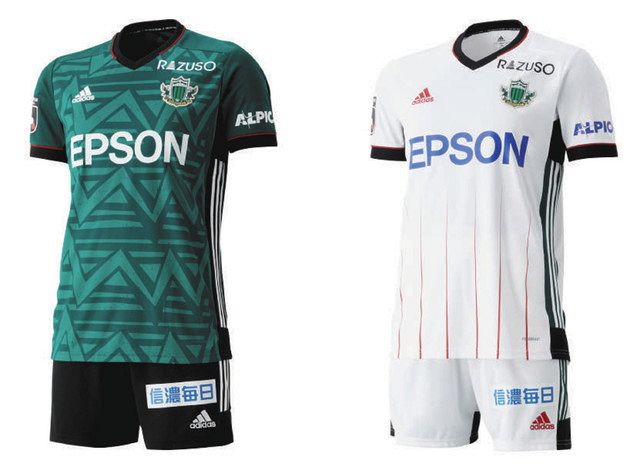 松本山雅の新ユニホームお披露目 J1昇格への決意込め「登り切れ