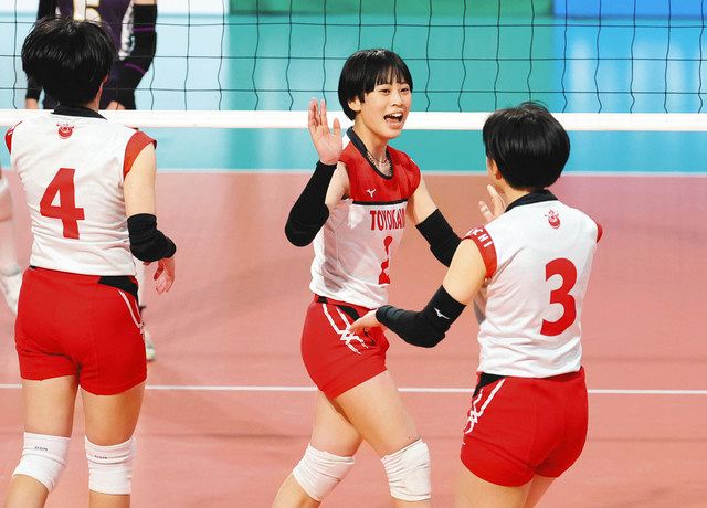 男子・愛工大名電、女子・豊川ともに惜敗 春高バレー：中日新聞Web