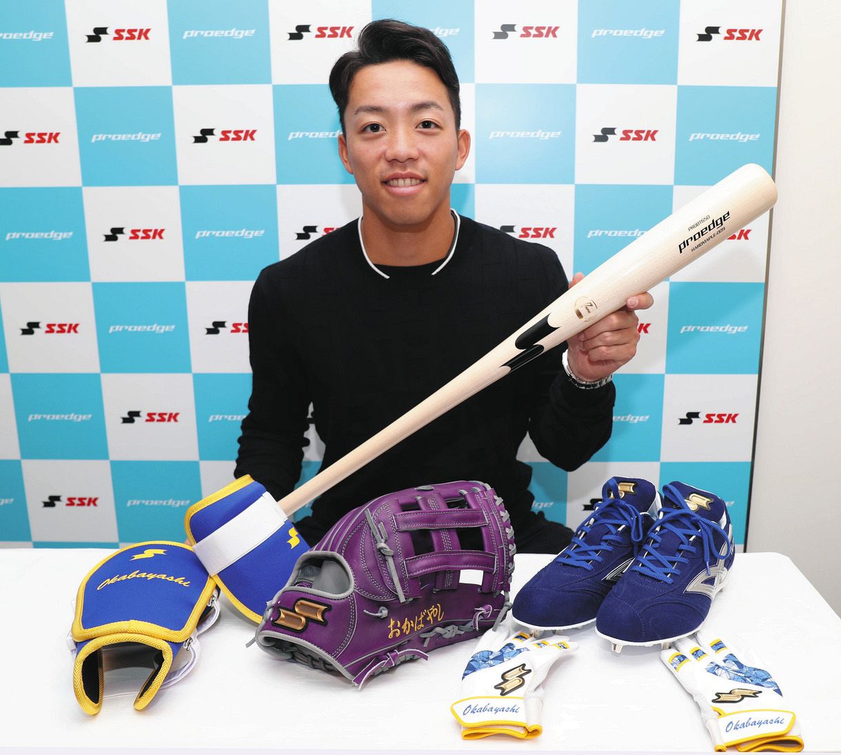 中日】岡林勇希「SSK」とアドバイザリー契約！菰野高時代から愛用