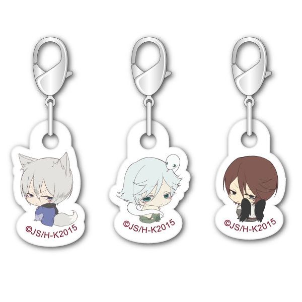 グッズ: 神様はじめました◎ ボッチくん アクリルチャーム 3キャラ