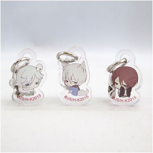 グッズ: 神様はじめました◎ ボッチくん アクリルチャーム 3キャラ