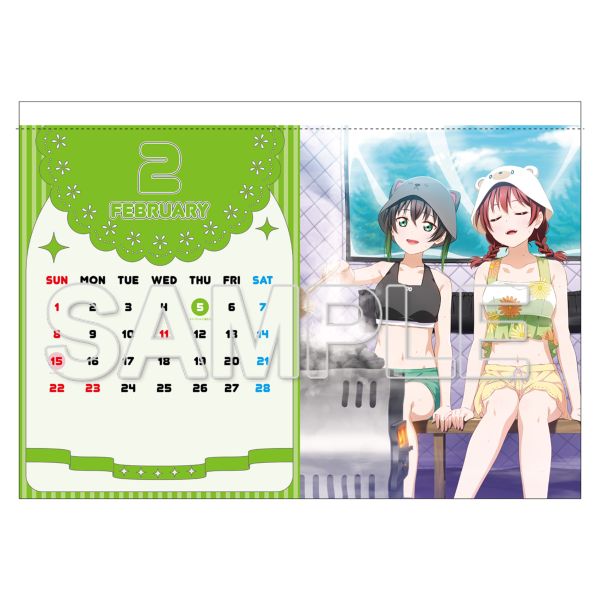 書籍: ラブライブ！虹ヶ咲学園スクールアイドル同好会 カレンダー 2026