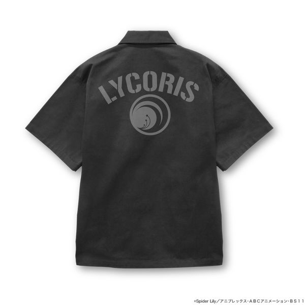 アパレル: リコリス・リコイル リコリス ワークシャツ GRAY XXL