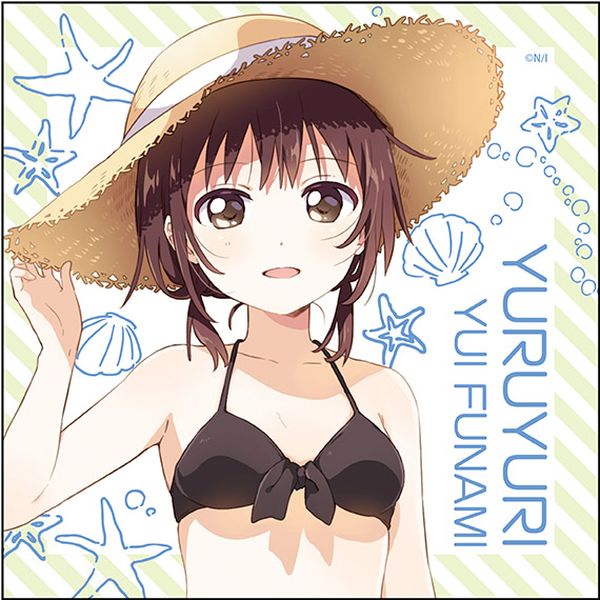 グッズ: ゆるゆり マイクロファイバー 船見結衣 水着 ver. 【2021年10