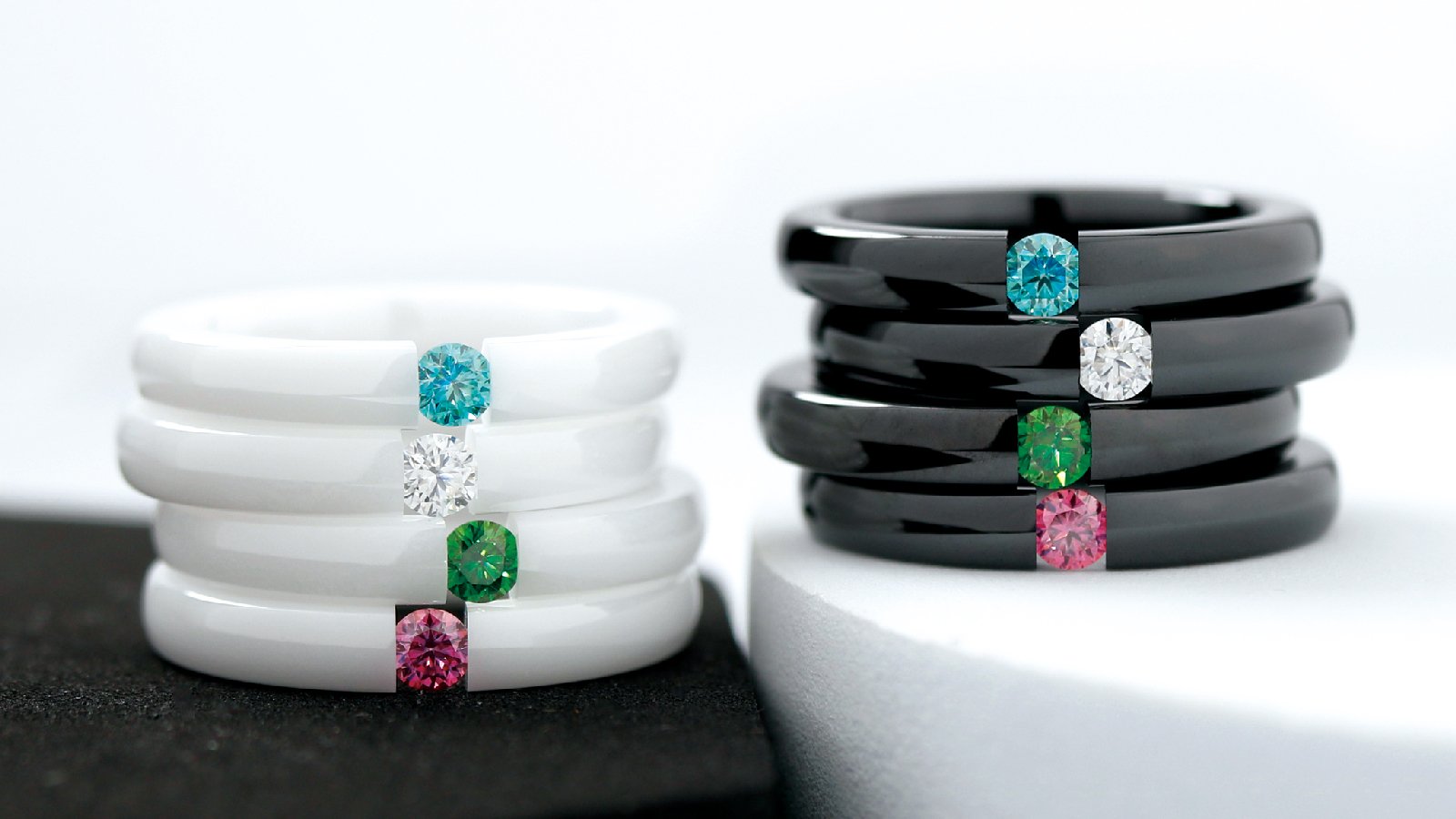 隕石から生まれた奇跡の石】モアサナイトの輝きを最大限に引き立てる