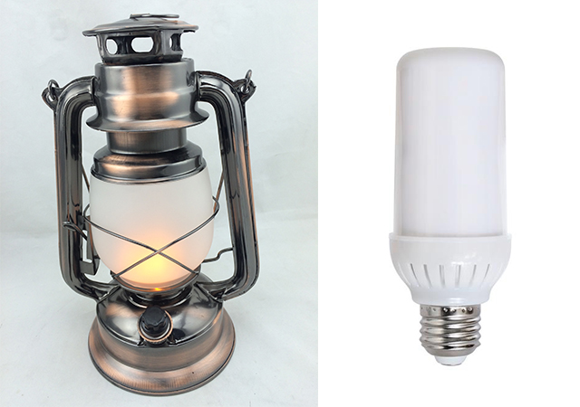 これは癒される！LEDなのに炎のような