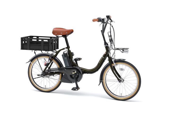 カゴじゃなくてコンテナ標準装備！こだわり仕様の電動アシスト自転車