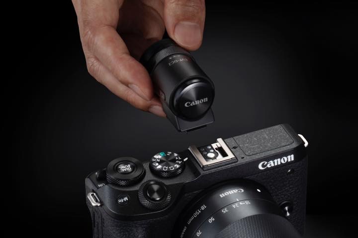 カメラらしいデザインに高機能を詰め込んだキヤノン「EOS M6 Mark II
