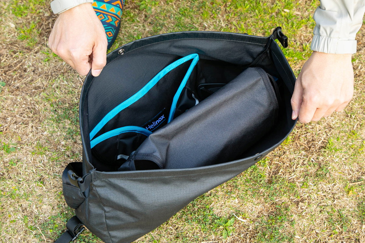 ヘリノックスの新作「フェスティバルチェア」は焚き火も夜空も両対応