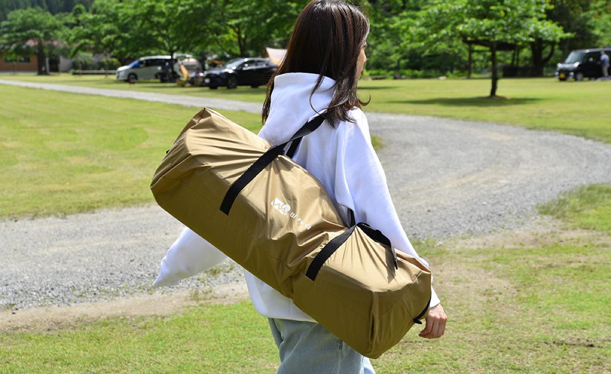 ウレタンたっぷり底突きしづらいエアマットでキャンプや車中泊で快眠を