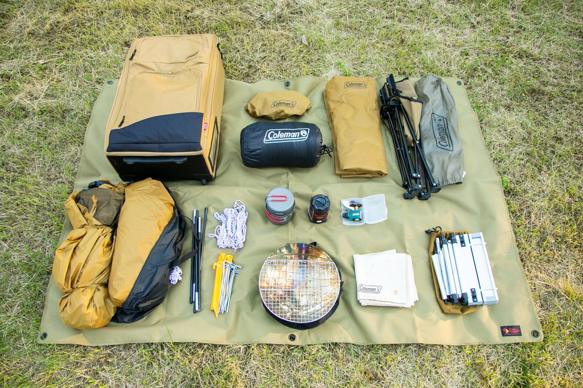 コールマン「ソロキャンプスタートパッケージ」で初キャンプ