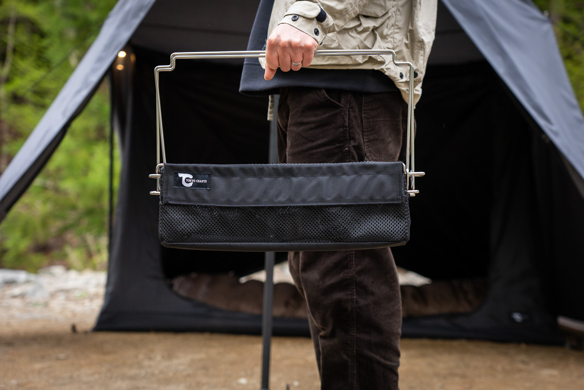 しまえて運べてスタッキングもOK。TOKYO CRAFTSのメッシュコンテナは