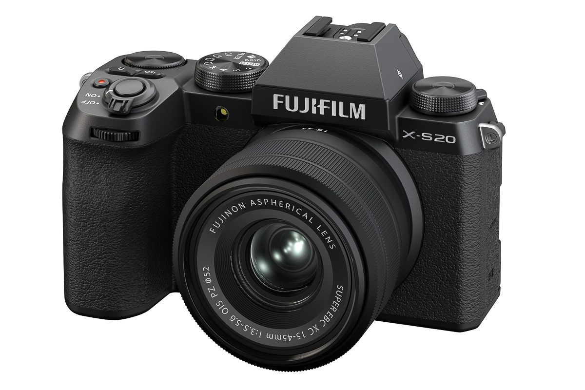 カメラらしい外観にVlogモードを搭載したミラーレス一眼「FUJIFILM X