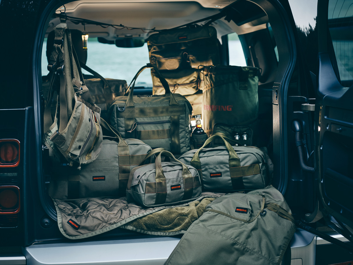 ブリーフィングの最新アウトドアコレクション始動！全12アイテム