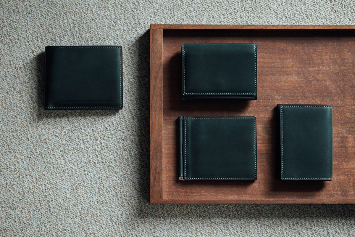 GANZOの革小物新シリーズはイタリア製のコードバン。職人の丁寧な仕事
