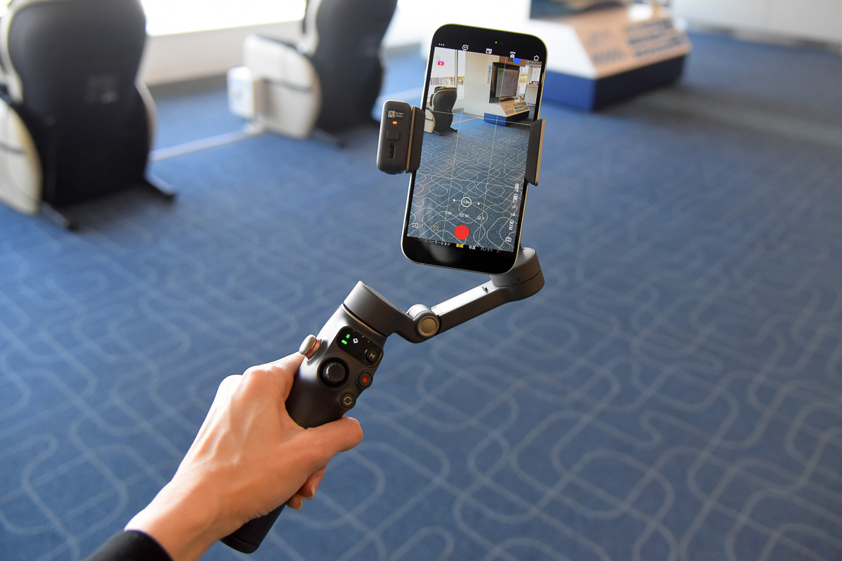 アームのぐりんぐりんを制した先にあるのは？「DJI OSMO Mobile 7P」を
