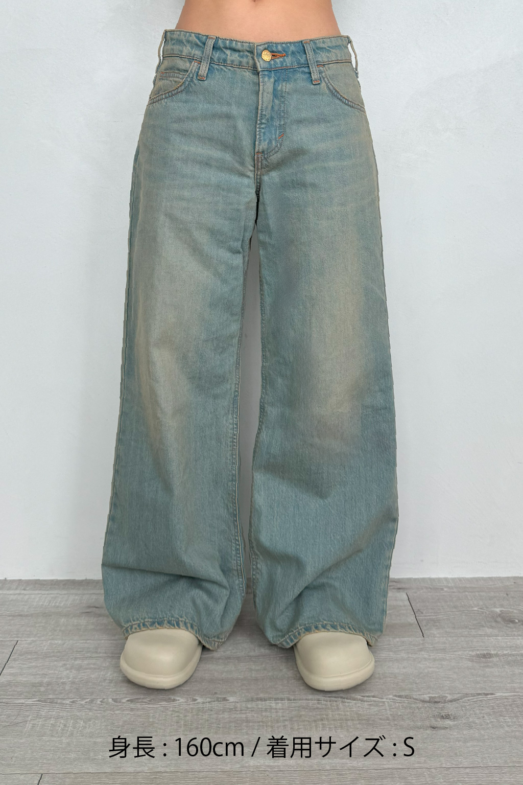 Lee x ALEXIA STAM] Baggy Denim Pants | ALEXIA STAM