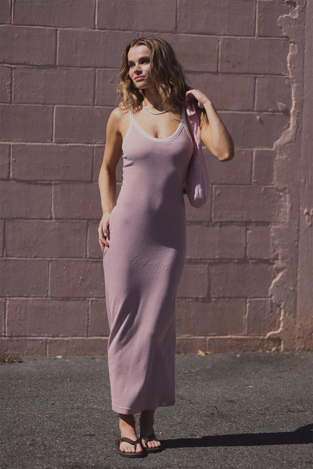 Sanrio x ALEXIA STAM] Rib Long Dress | ALEXIA STAM