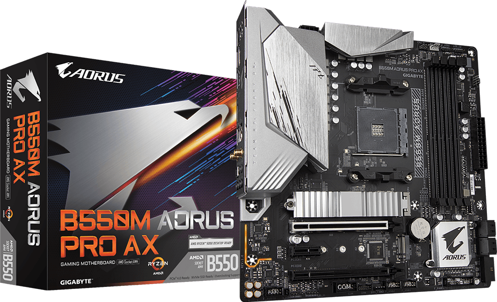 B550M AORUS PRO AX (Rev. 1.0) - GIGABYTE Global