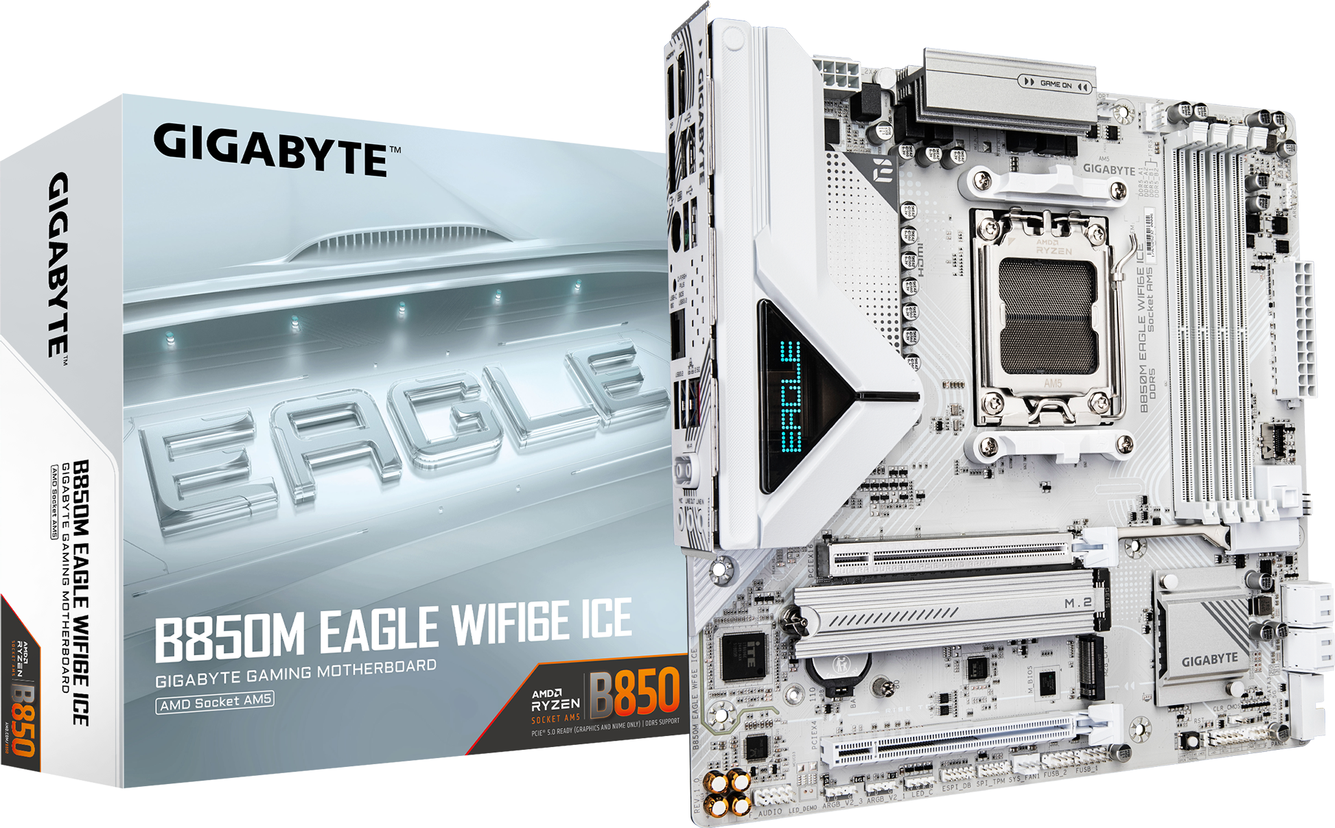 B850M EAGLE WIFI6E ICE (Rev. 1.0) - GIGABYTE Japan