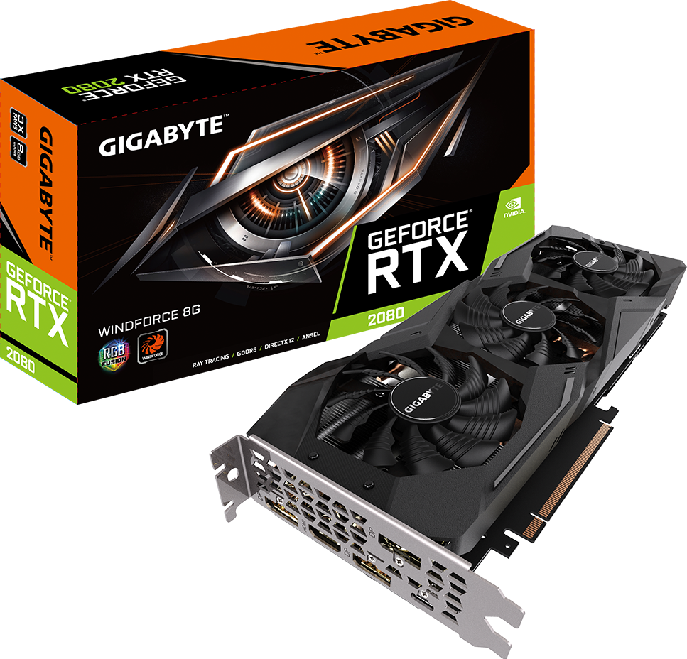 GeForce RTX™ 2080 WINDFORCE 8G - GIGABYTE Japan