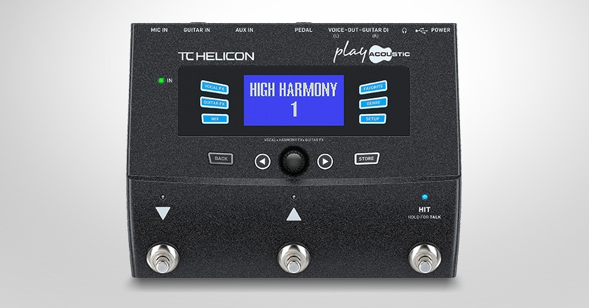 TC Helicon Play Acoustic Vocal and Guitar Effects Pedal | Guitar
