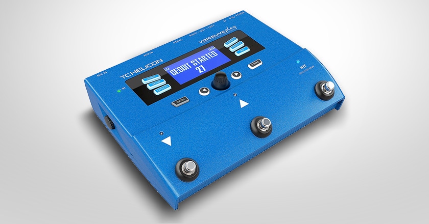 Open Box TC Helicon VoiceLive Play Vocal Effects Pedal | Guitar Center