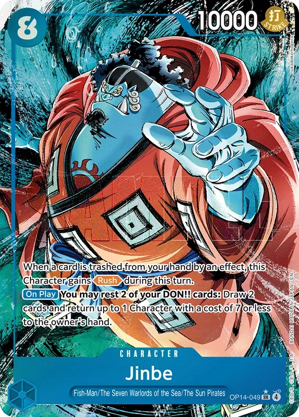 ST01-005 Jinbe One Piece Card Game Card | One Piece Card Game